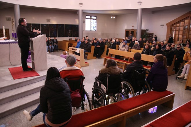 ​​Korizmena duhovna obnova za osobe s invaliditetom u Župi sv. Josipa u Varaždinu
